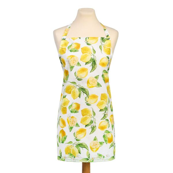 Фартук Этель Лимоны, 60х65 см, репс, хлопок, желтый