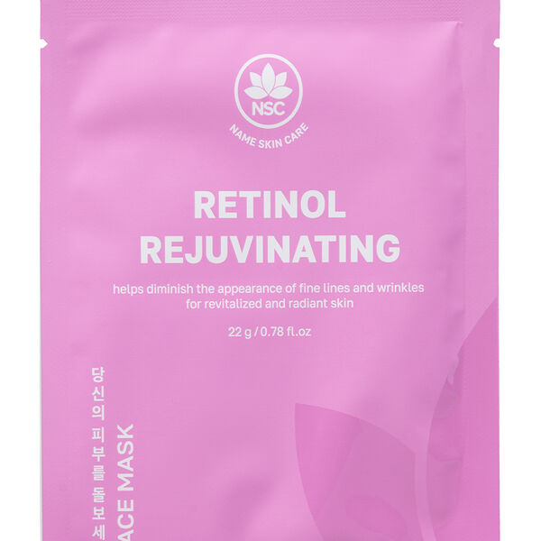 Маска тканевая Name Skin Care Retinol Rejuvinating Face Mask 22 г
