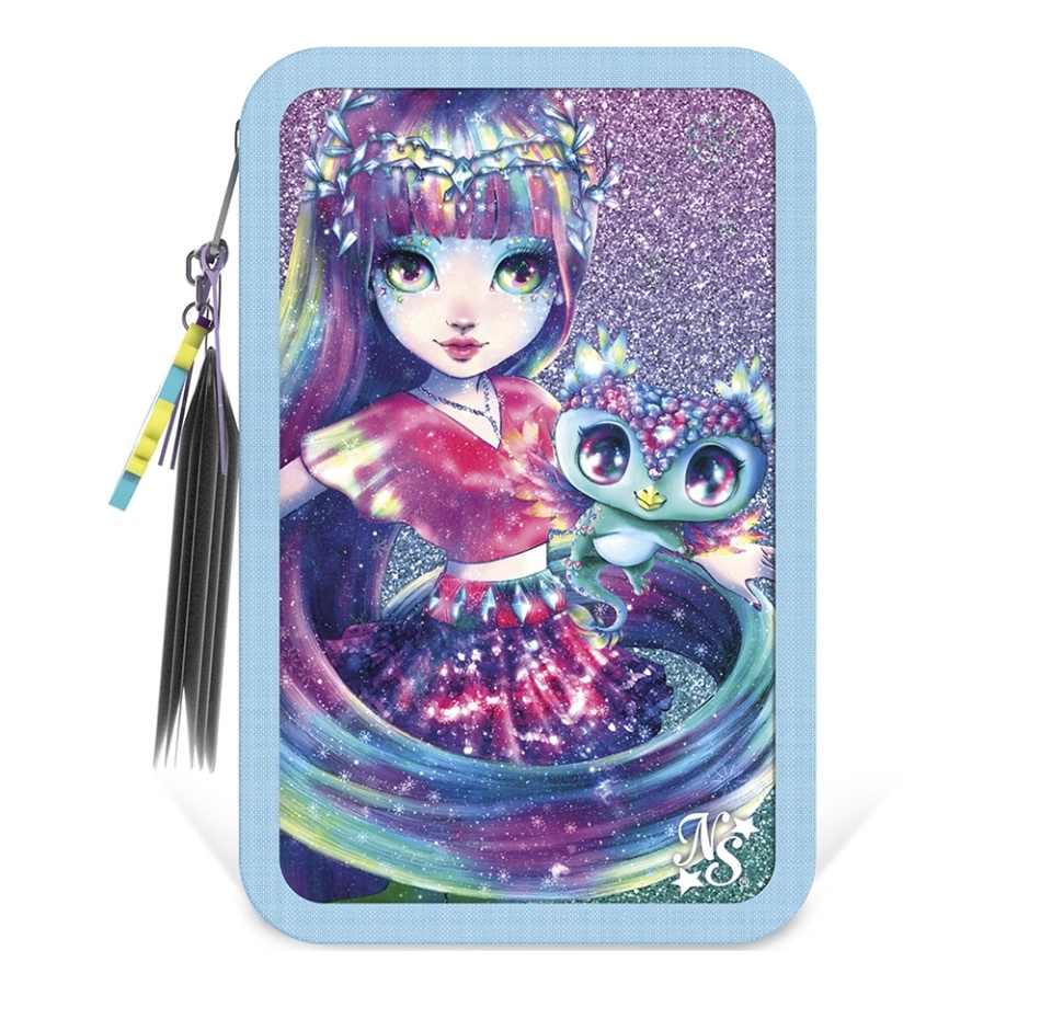 

Пенал школьный Nebulous Stars серия Isadora с наполнением для девочек 6 х 14.5 х 20.5 см