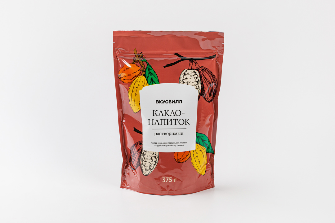 

Какао-напиток ВкусВилл растворимый 375 г