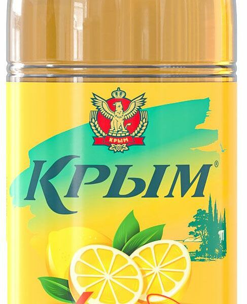 Напиток Крым Лимонад сильногазированный 1 л