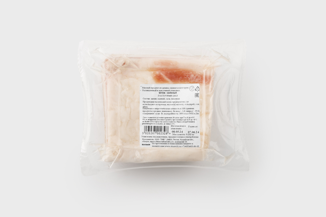 

Шпик соленый