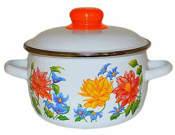 Кастрюля Цветочная
