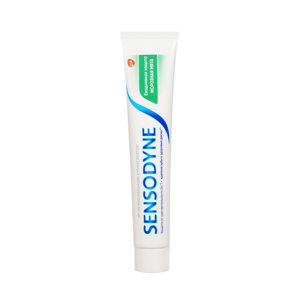 

Зубная паста Sensodyne Ежедневная защита Морозная мята 75 мл