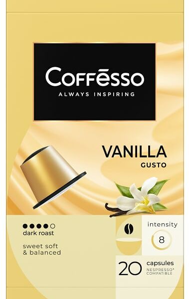 Кофе в капсулах Coffesso Vanilla 20шт
