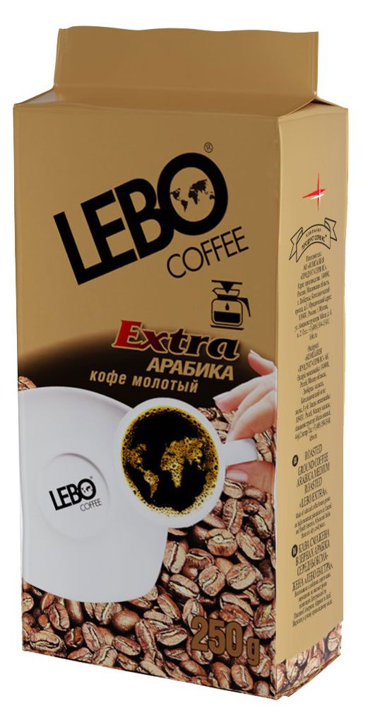 

Кофе молотый LEBO Extra, 250г