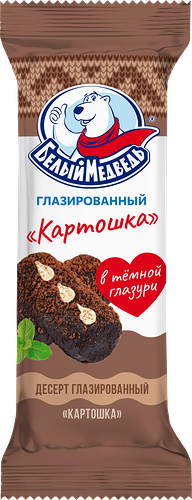 Десерт Белый Медведь глазированный картошка 22.5% 40 г