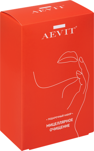 

Набор подарочный женский Aevit Мицеллярное очищение 400 мл