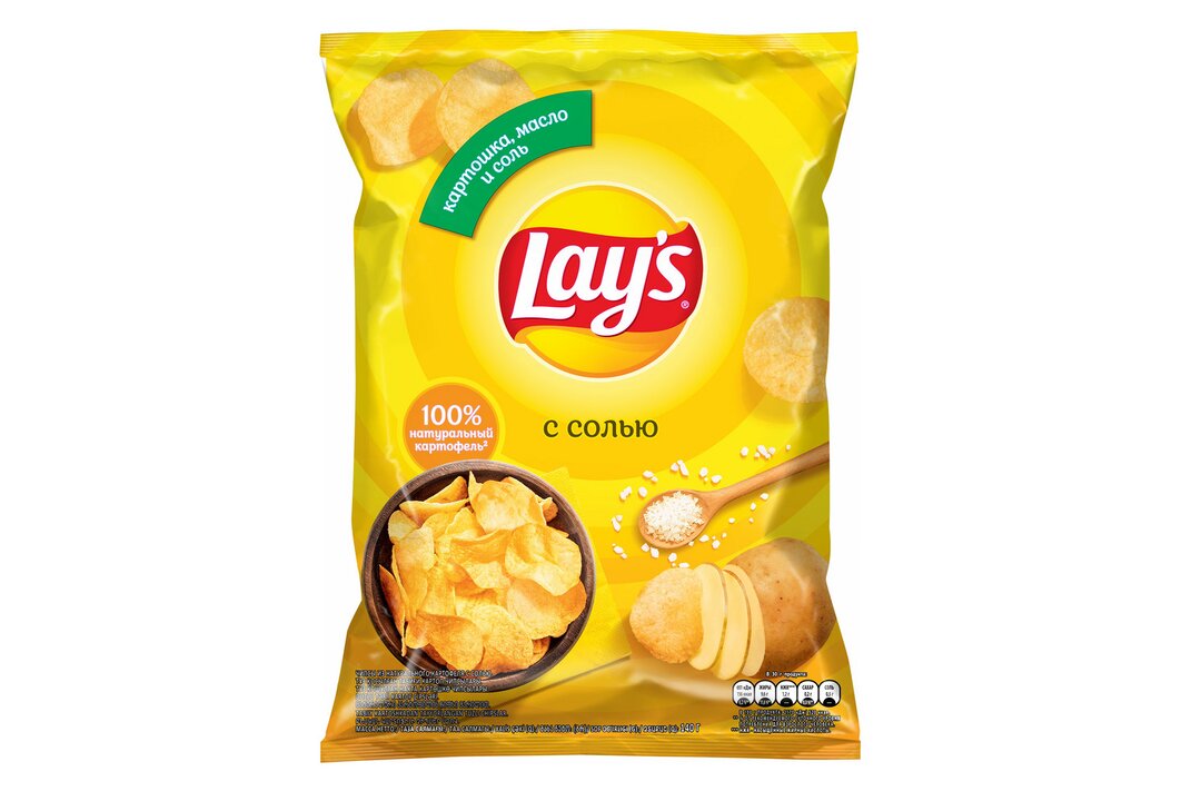 

Чипсы картофельные Lay's с солью 140 г