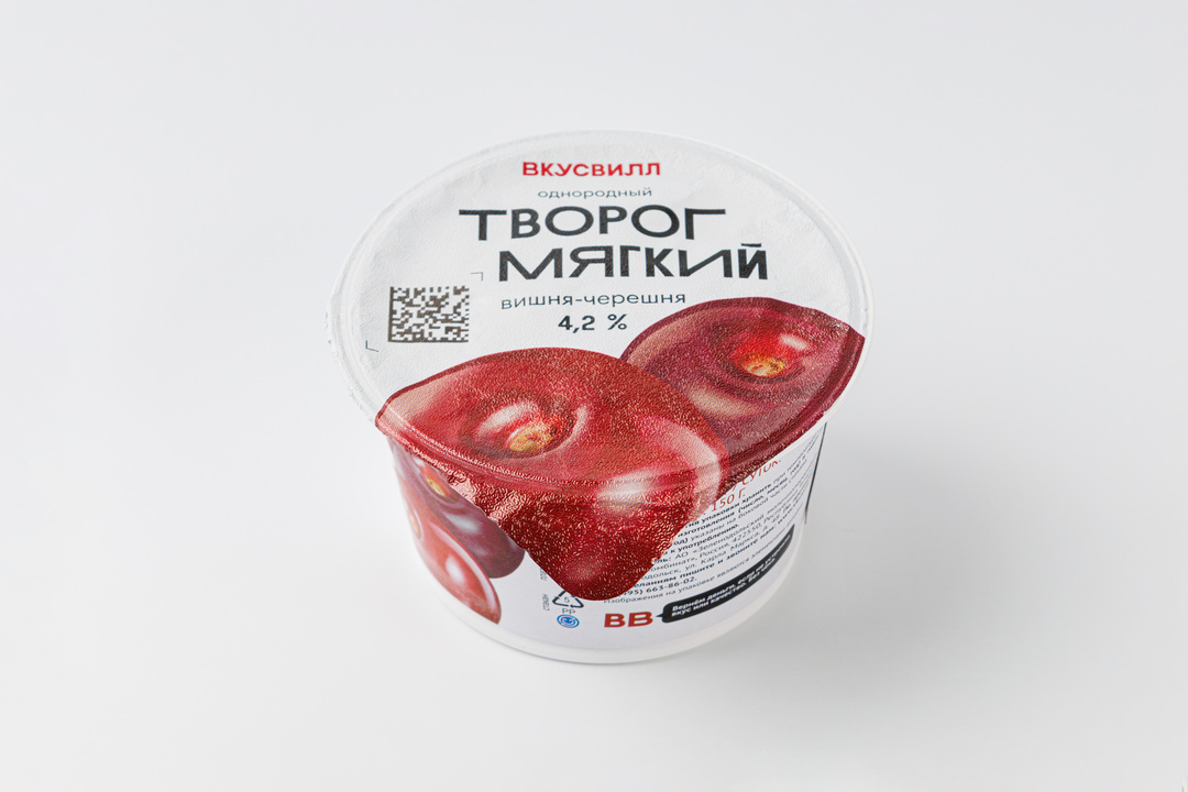 

Творог мягкий Вишня-черешня однородный 4,2% 150 г