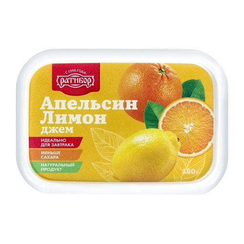 Джем Ратибор Апельсин Лимон 180 г