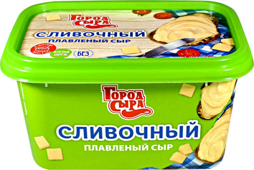 

Сыр плавленый Город сыра сливочный 50% 360 г