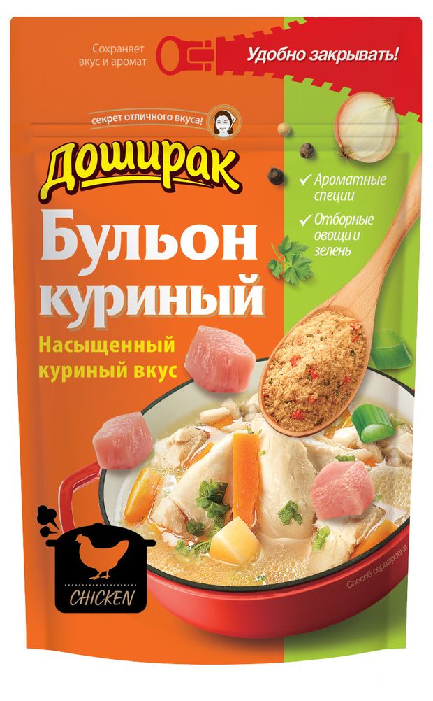 

Бульон Доширак со вкусом курицы 90 г