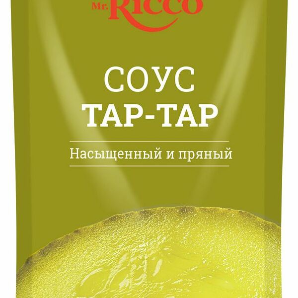 Соус майонезный Mr.Ricco Тартар для рыбы и морепродуктов 28% 210 мл