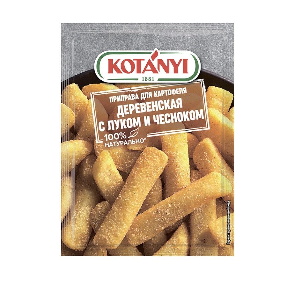

Приправа Kotanyi Деревенская для картофеля с луком и чесноком 20 г