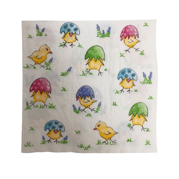 Салфетки бумажные Art Bouquet Игра в прятки 3-слойные 33 см 20 л