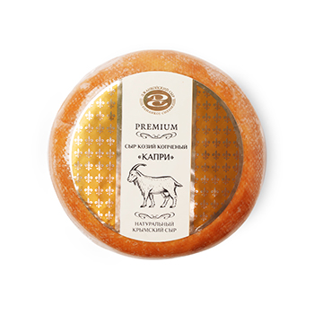 

Сыр козий копченый Капри 50% Джанкойский сыр, вес