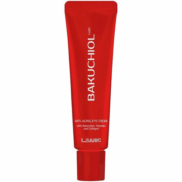Крем для кожи вокруг глаз L.Sanic антивозрастной с бакучиолом пептидами коллагеном, 30 мл