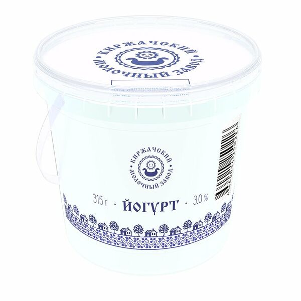Йогурт 3,0%, Киржачский молочный завод 315 г