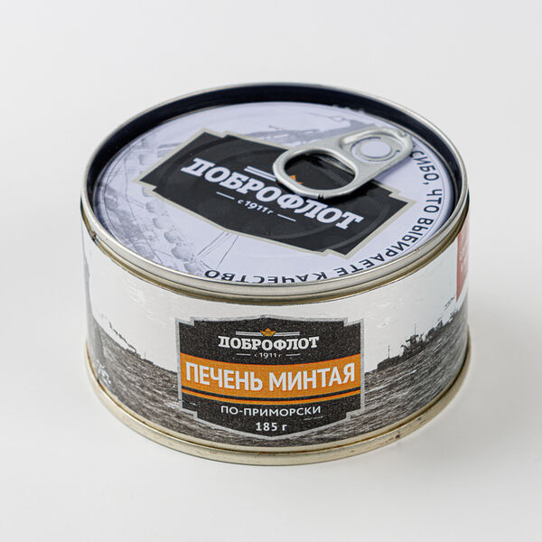 Печень минтая По-приморски