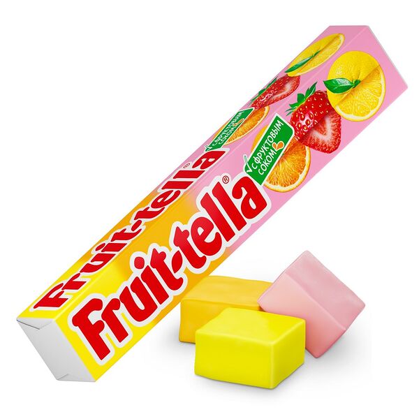 Конфеты Fruittella Вкусы от природы жевательные Ассорти 41 г