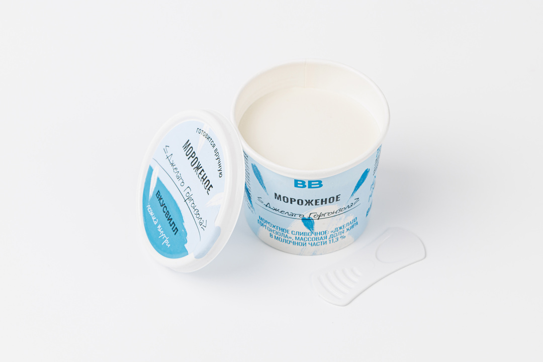 

Мороженое сливочное Джелато горгонзола Продукт замороженный