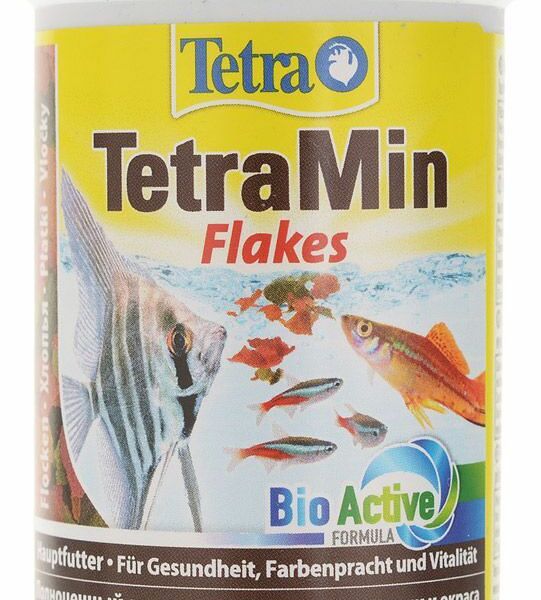 Корм для рыб Tetra Min Flakes в хлопьях 100мл