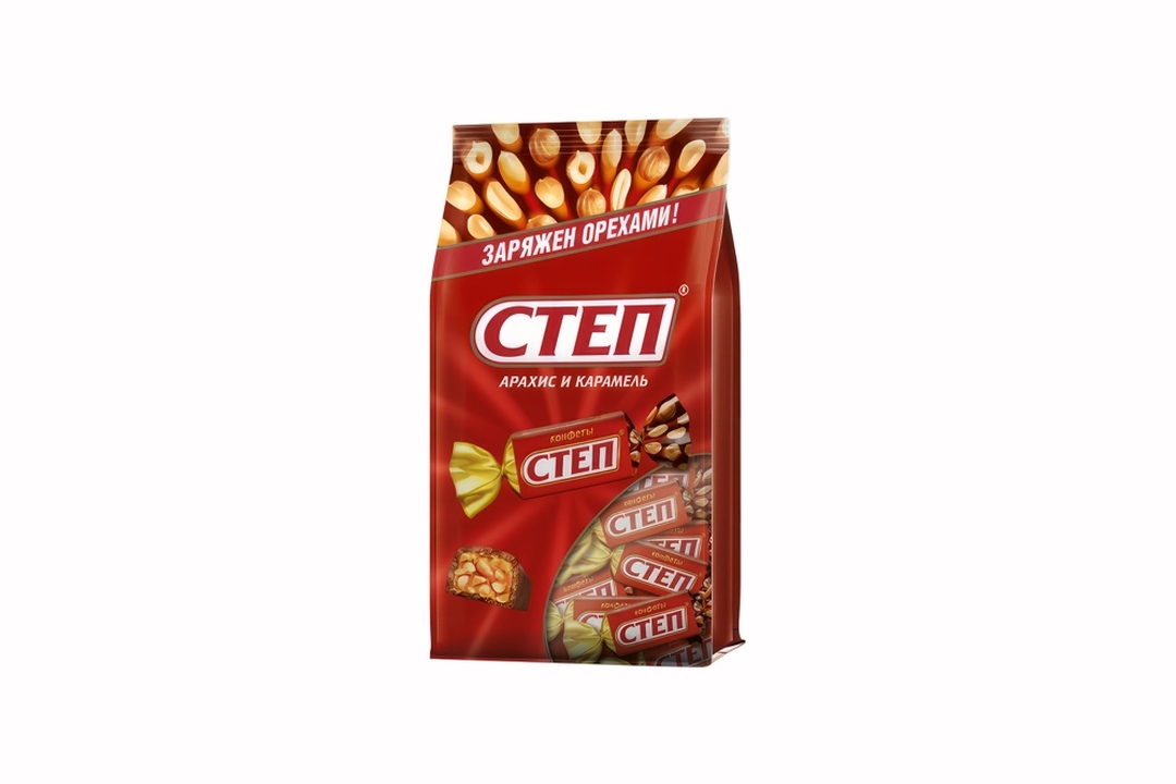 

Конфеты Степ Золотой степ глазированные 174 г