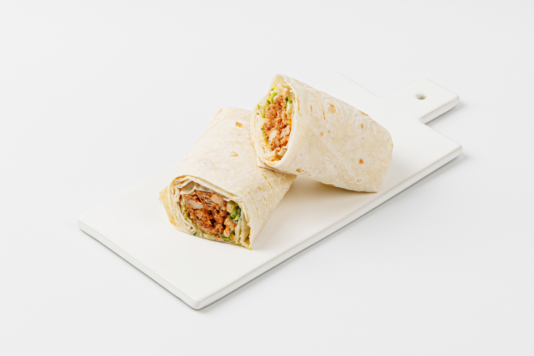 

Шаурма с томленым окороком ВкусВилл в соусе барбекю 210 г