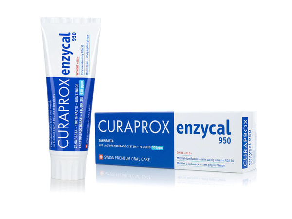 

Зубная паста Curaprox Enzycal 950 75 мл