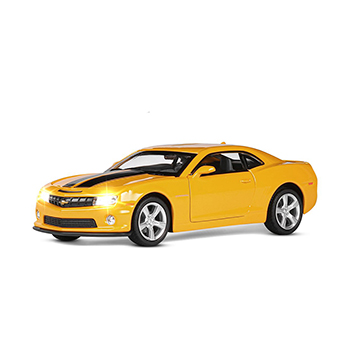 

Машина металлическая- 1:32 Chevrolet Camaro SS желтый