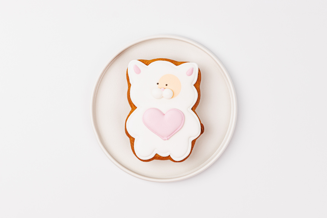 

Пряник ВкусВилл День влюбленных 1 шт. дизайн в ассортименте 70 г