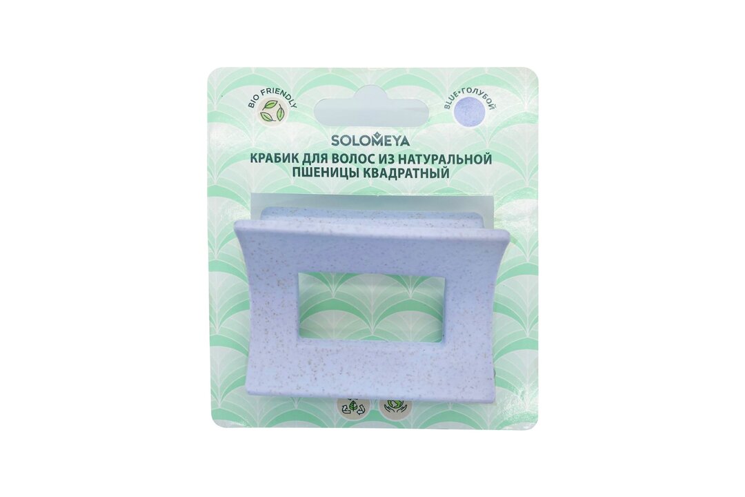 

Крабик из натуральной пшеницы Solomeya Квадратный Голубой HP002 1 шт.