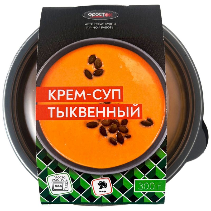 

Крем-суп Фросток тыквенный замороженный 300 г