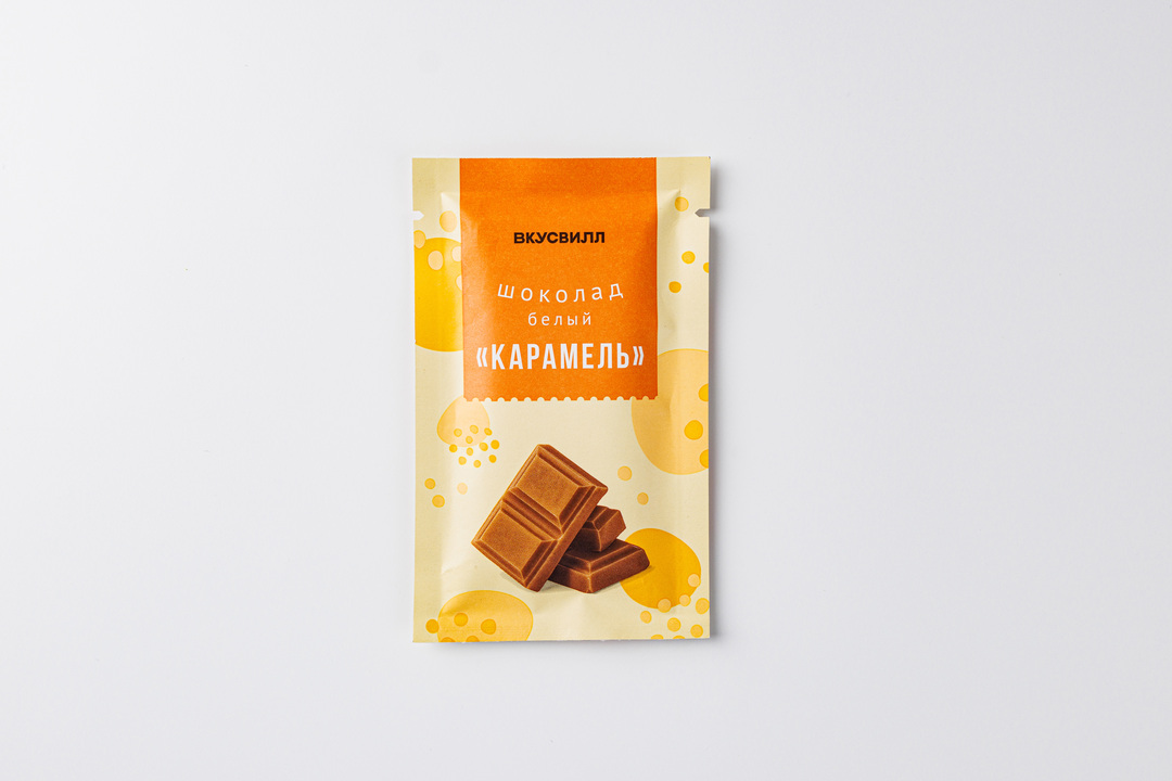 

Шоколад белый ВкусВилл Карамель 25 г