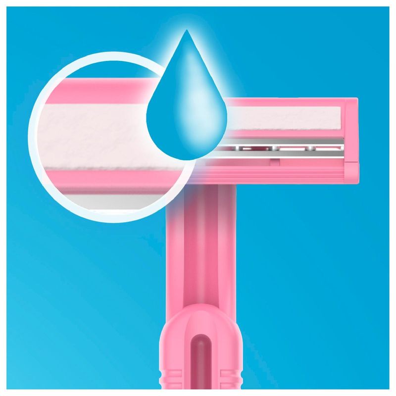 

Станок для бритья Gillette Blue II женский одноразовый 2 лезвия 5 шт.