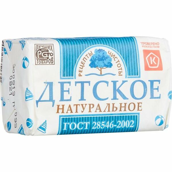 Мыло Рецепты Чистоты Детское Натуральное 180 г