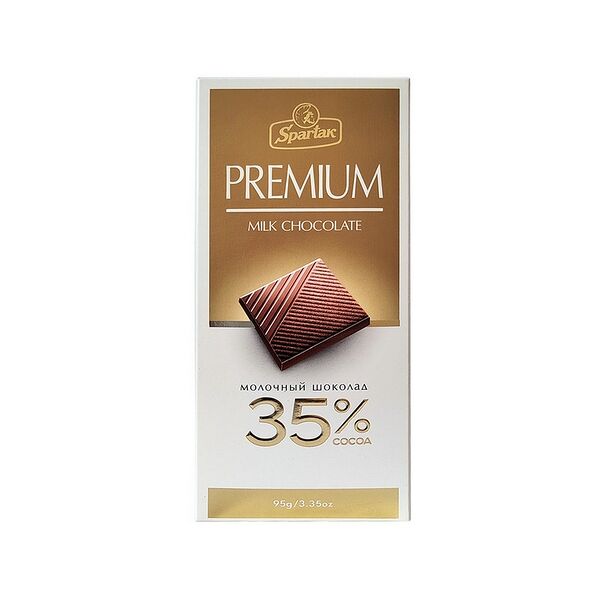 Шоколад Спартак молочный 95г