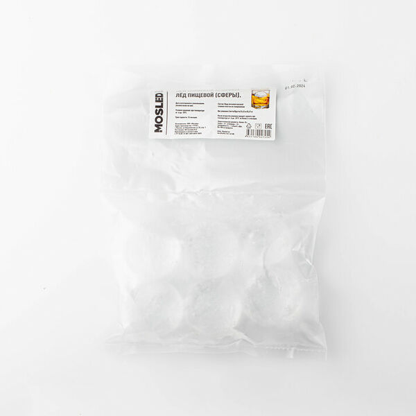 Лед Мослед пищевой Сферы 430 г