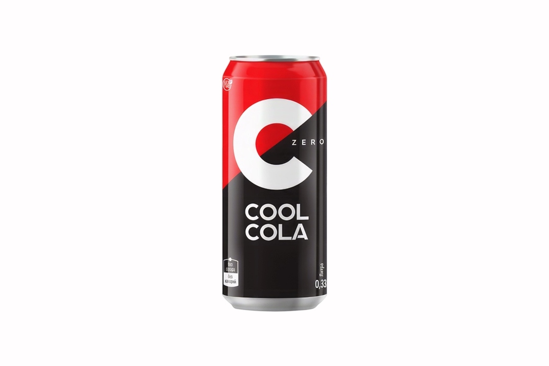 

Напиток безалкогольный Cool Cola Zero сильногазированный 330 мл