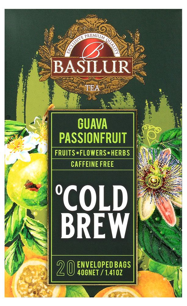 

Напиток чайный Basilur Холодные напитки со вкусом гуавы и маракуйи 20 пак