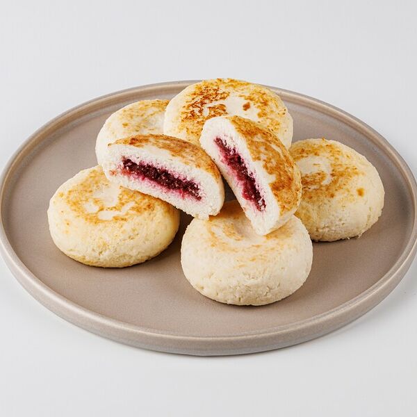 Сырники с брусничной начинкой, зам. (Продукт замороженный)