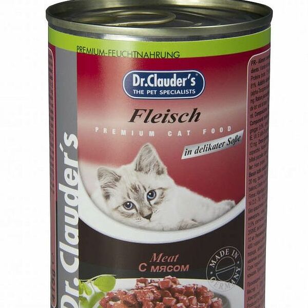 Корм для кошек Dr. Clauder's с мясом 415 г