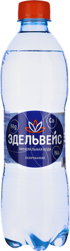 

Вода минеральная Эдельвейс лечебно-столовая, газированная, 0.5 л