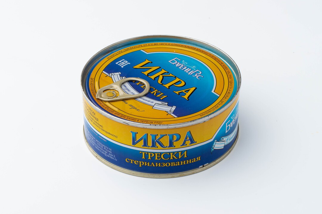

Икра трески натуральная