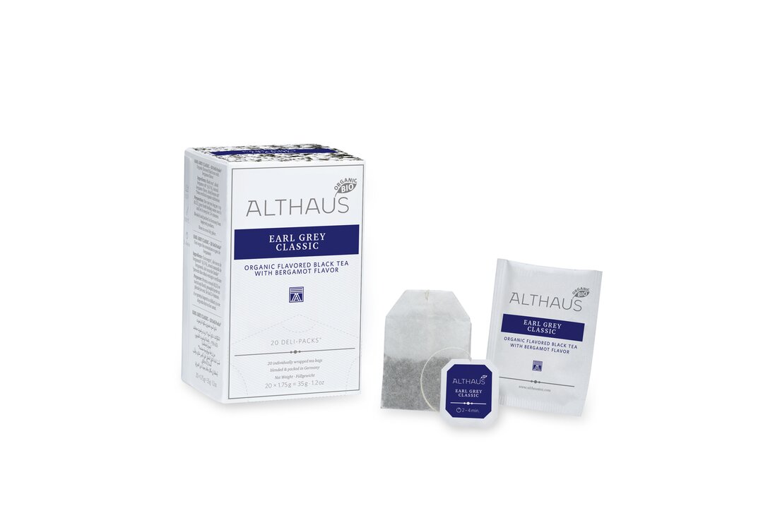 

Чай чёрный Althaus Royal Earl Grey ароматизированный 20 х 1.75 г