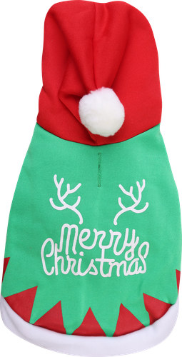 

Худи для питомцев Misterious Pet Clothes Рождественское с капюшоном, размер M