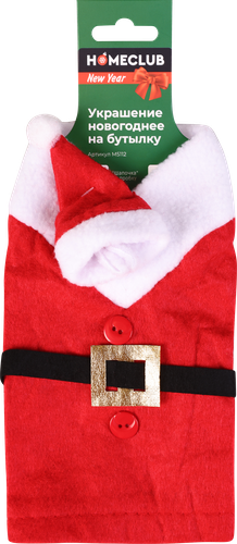 

Украшение на бутылку Homeclub Новый год Арт. M5112