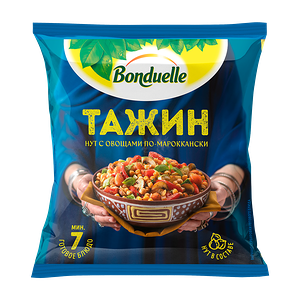 Овощи Bonduelle Тажин по-маррокански, смесь замороженная, 400 г