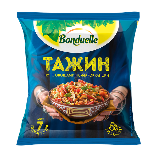 Овощи Bonduelle Тажин по-маррокански, смесь замороженная, 400 г